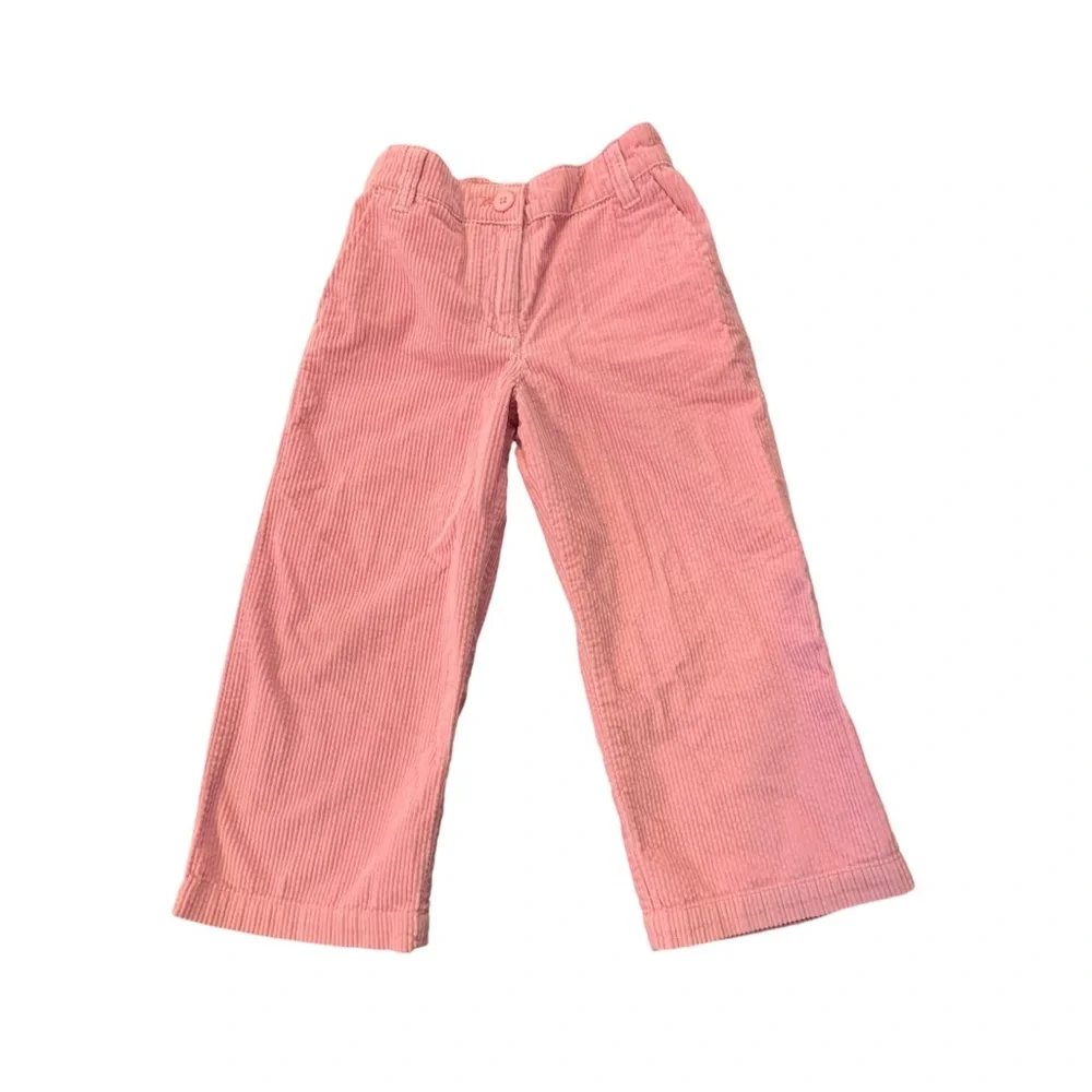 Crewcuts Girls Corduroy Wide Leg Pants Pink 6 Barbiecore School Church Party